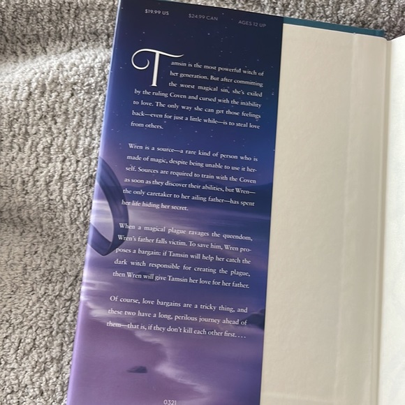 Signed by Author - Sweet & Bitter Magic by Adrienne Tooley (Exclusive OwlCrate) - Picture 5 of 6